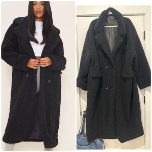 Pretty Little Thing Teddy Coat